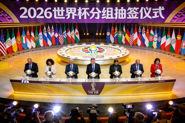 2026世界杯参赛球队分组抽签仪式现场高清图片