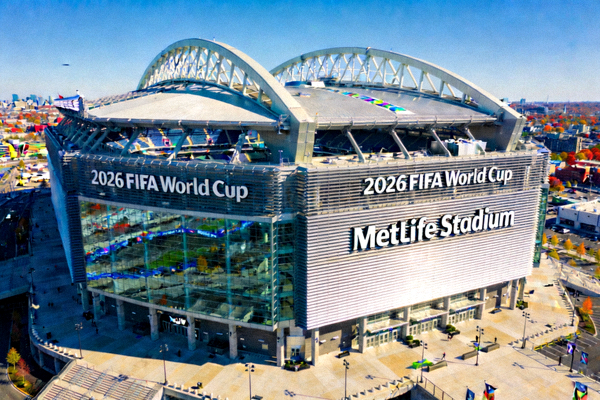 2026世界杯美国纽约大都会体育场外观高清图片